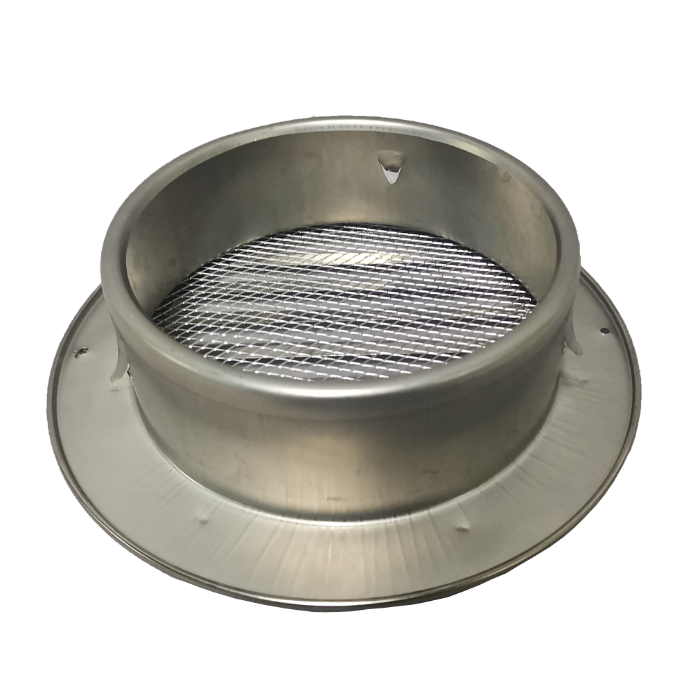 Stainless steel air vent with insect mesh