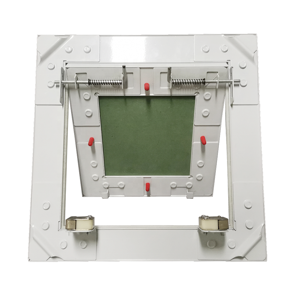 Drywall access panel with spring loaded hinge ADA-2002