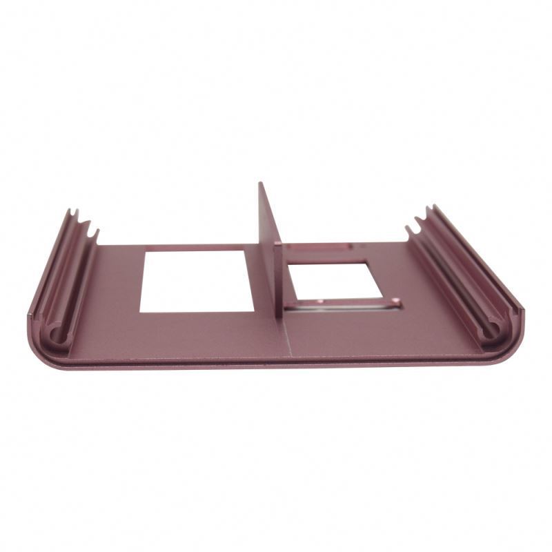 Sheet Metal Fabrication Custom Stainless Steel Laser Cutting with Welding Plating Oxidation Sandblasting Pink Powder Coat