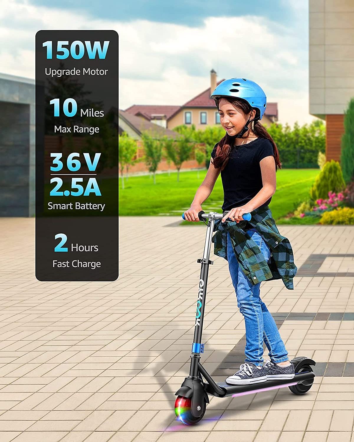 Gyroor USA EU wholesale 5.5inch tire electric kids 2 wheel scooters for kids electric Adjustable e scooter