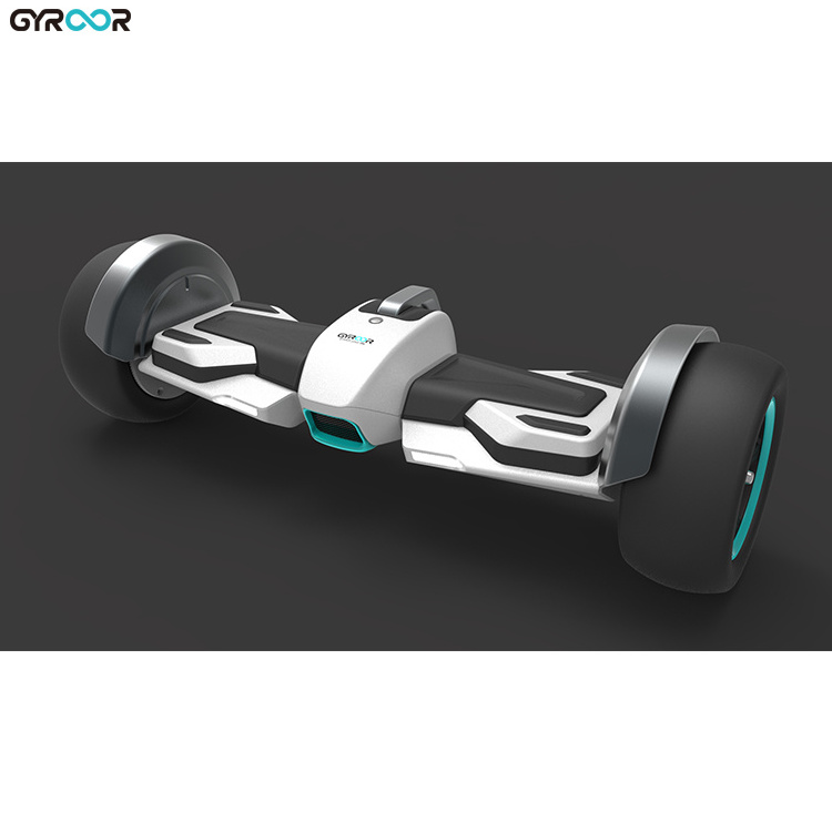 Gyroor Well Designed led light strong 12-15km/h 2 wheel fastest hoverboard with self balance for 150kg