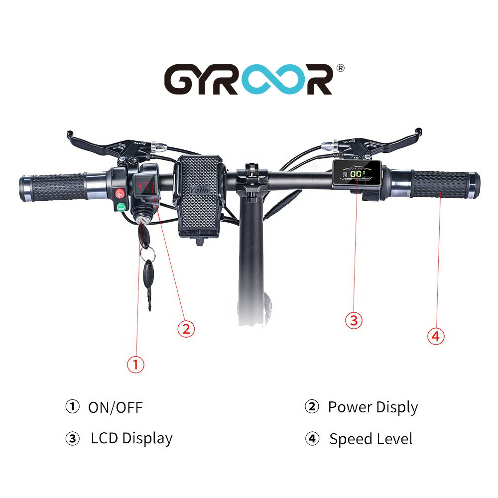 Gyroor Electric Bicycle 36V 350W Fat Ebike Bicycle C1 Electric City Bike electric bicycles electric bike