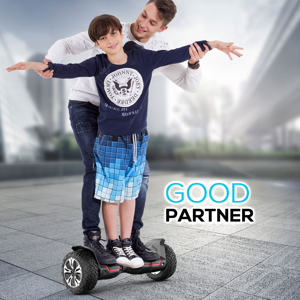 GYROOR new cool lighting tunnel motor hoverboard two wheels self balancing electric hoverboard gyroscope hoverboard