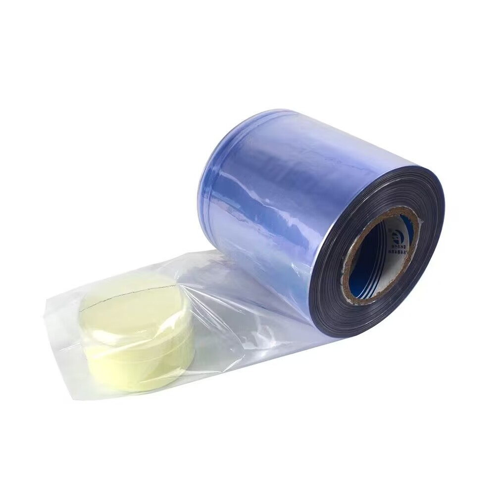 Manufacture Quality Custom Printing Small Size PVC Heat Shrink Film PVC Wrapping Plastic Soft Film Racket Packing Film