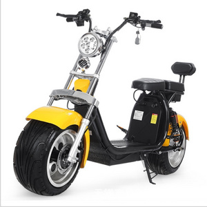 Most fashion hot sell Fat Tire 2 Wheel Citycoco Scooter 2000w 3000w Adult Electric Motorcycles