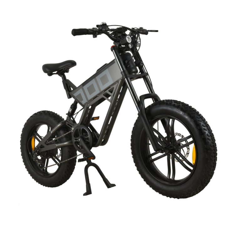 2023 New Arrival Kugoo T01 Fat Tire Electric Mountain Electric Bike 750w High Power Folding Ebike