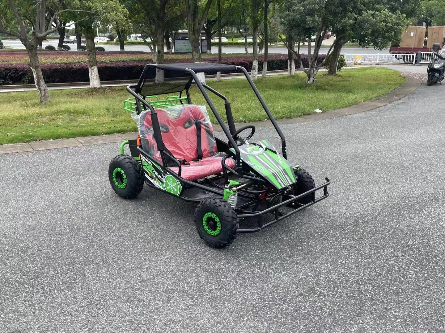 2 Seats 48v 500w/1000w Kids Electric Atv Quad Electric Go Kart