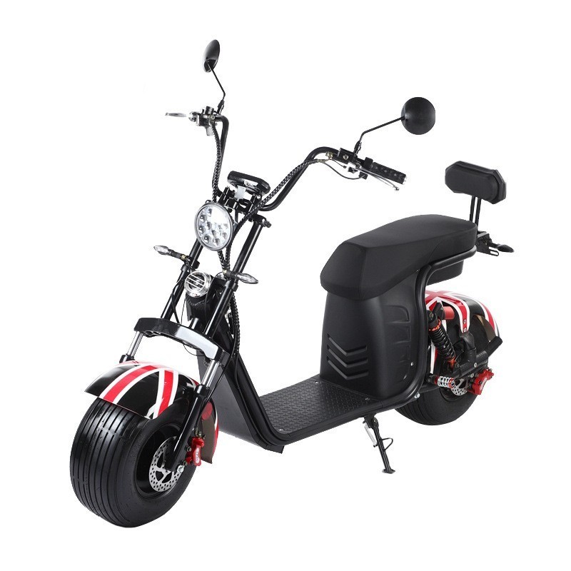 Factory  60v 2000w 3000w Motor E Scooter Adults Electric Bike Citycoco 2 Wheel Fat Tire Scooter Motorcycles