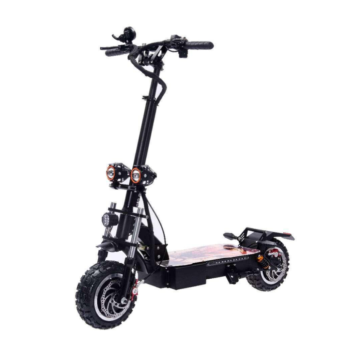 [usa Eu Stock]free Shipping New Off Road Kick Foldable Portable Scooter 80-100km/h Two Wheels Adult Electric Scooter