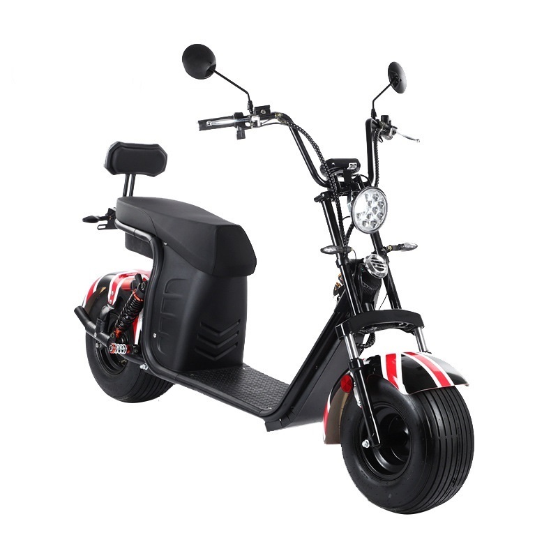 Factory  60v 2000w 3000w Motor E Scooter Adults Electric Bike Citycoco 2 Wheel Fat Tire Scooter Motorcycles