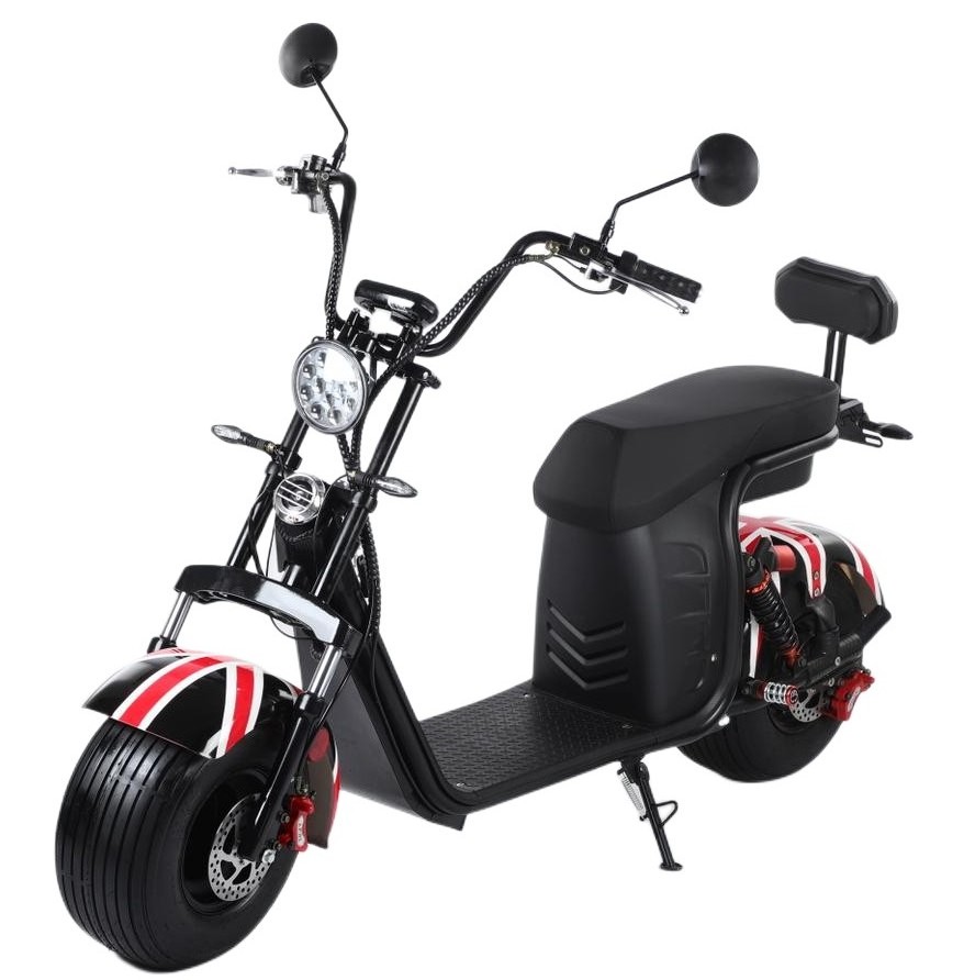 Factory  60v 2000w 3000w Motor E Scooter Adults Electric Bike Citycoco 2 Wheel Fat Tire Scooter Motorcycles