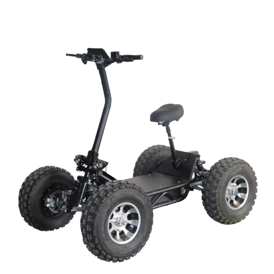 2022 Hot Sale 4 Wheelers  6000w  4*4 Quad Motor ATV Off Road electric scooters