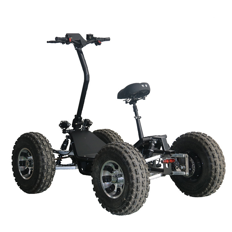 2022 Hot Sale 4 Wheelers  6000w  4*4 Quad Motor ATV Off Road electric scooters