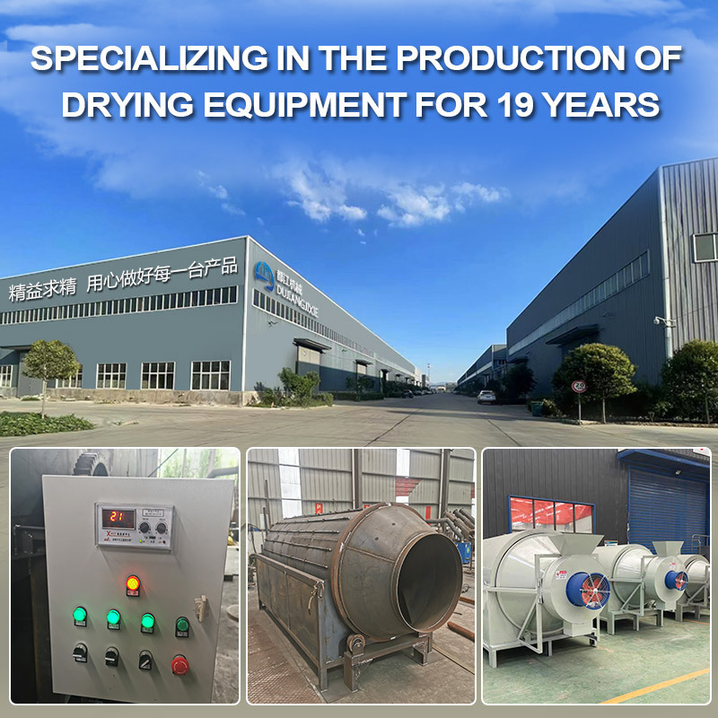 Professional Dryer Manufacturer Three Drum Dryer Rotary Drum Drying Equipment For Kaolin Clay Feldspar Mineral Powder