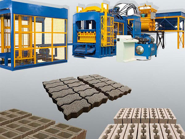 Money Maker QT10-15 hollow concrete block brick making machine