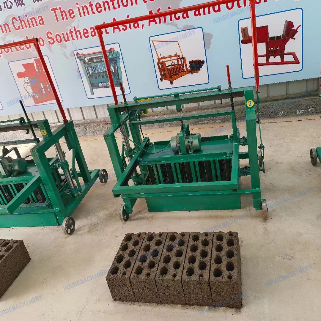 Efficient Convenient Block Building Machines Egg Laying Concrete Block Machines Simple Paving Bricks Making Machine