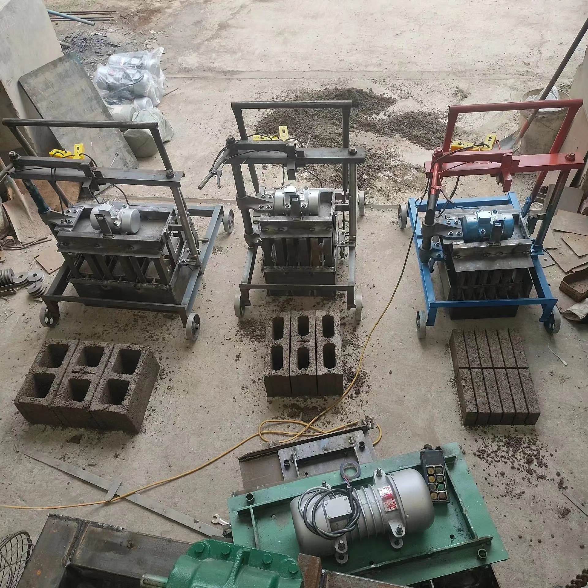 Widely Used Concrete Block Brick Making Machine Brick Making Machine Hollow Brick Machine