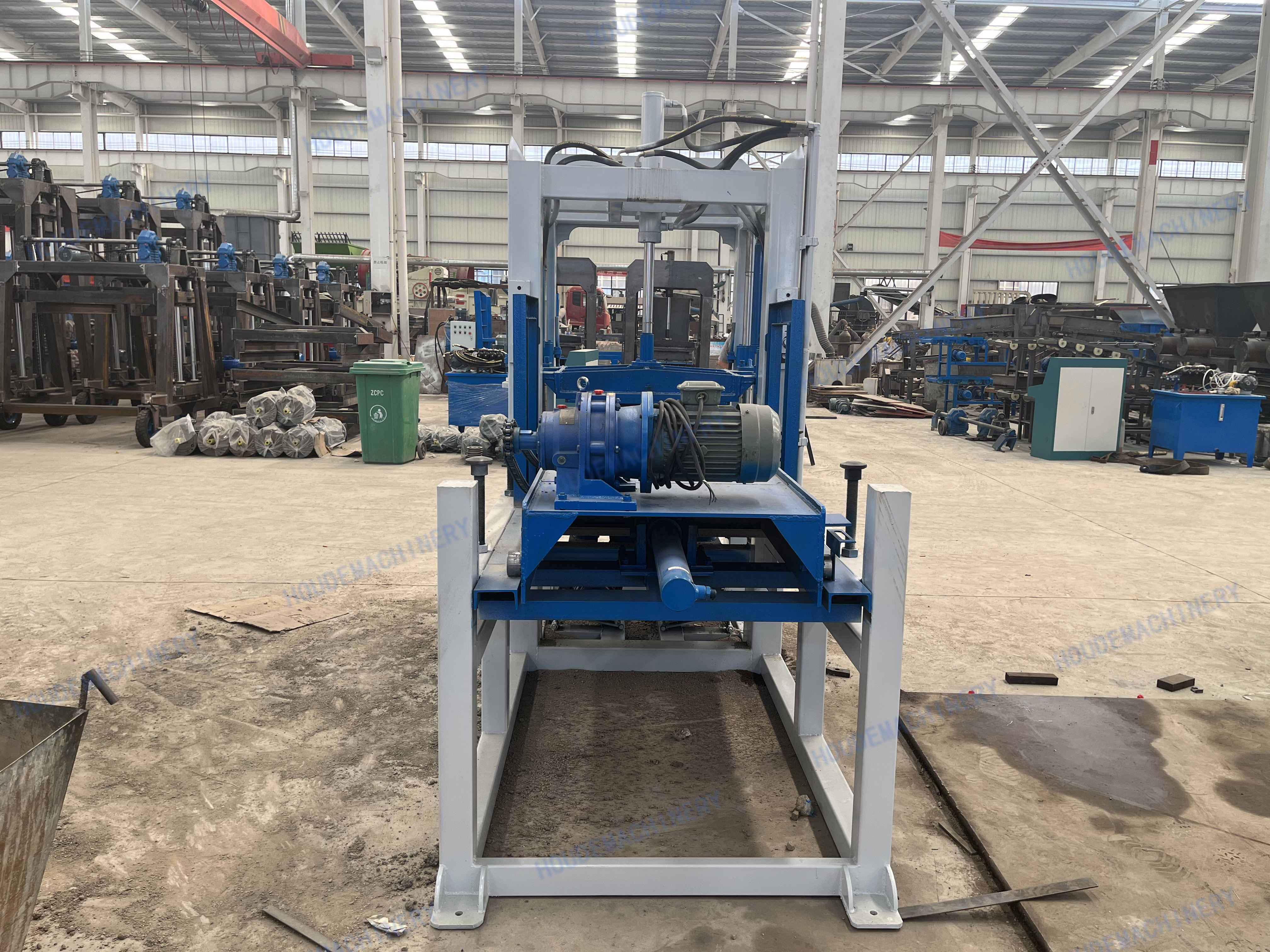 Building Construction Automatic Cement Block Making Machine Hollow Block Making Machine Interlock Paver Making Machine In Ghana