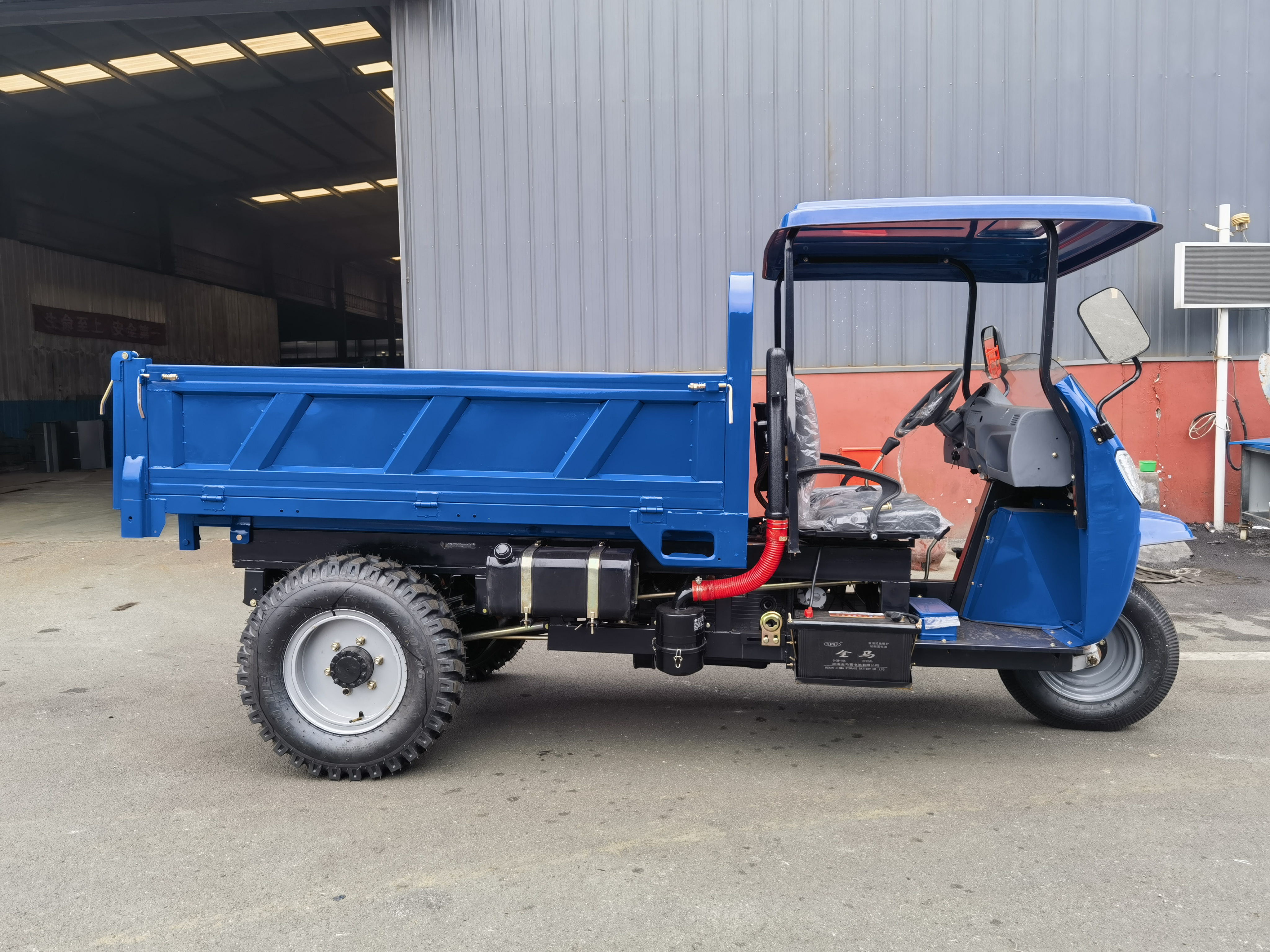 Guta Tanzania Hot Selling Diesel Tricycle Large Load Transport Diesel Tricycle Similar Waw Motor Tricycle