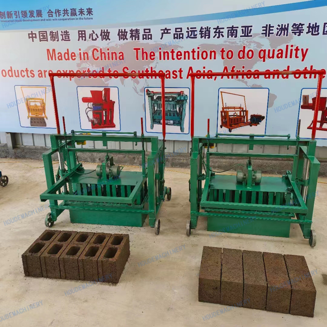 Efficient Convenient Block Building Machines Egg Laying Concrete Block Machines Simple Paving Bricks Making Machine