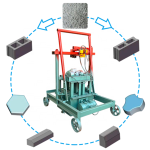 Widely Used Concrete Block Brick Making Machine Brick Making Machine Hollow Brick Machine