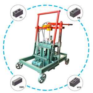 Clay Soil Interlocking Brick Making Machine Brick Laying Machine Press Ecological Bricks Compressed Earth Blocks Machines