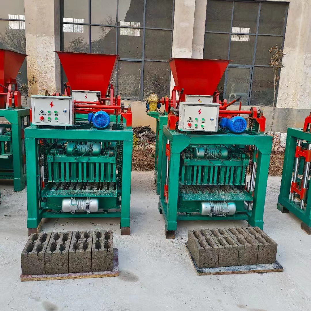 Mexico Popular Standing Brick Making Machinery Concrete Solid Block Making Machine Paving Brick Forming Machine