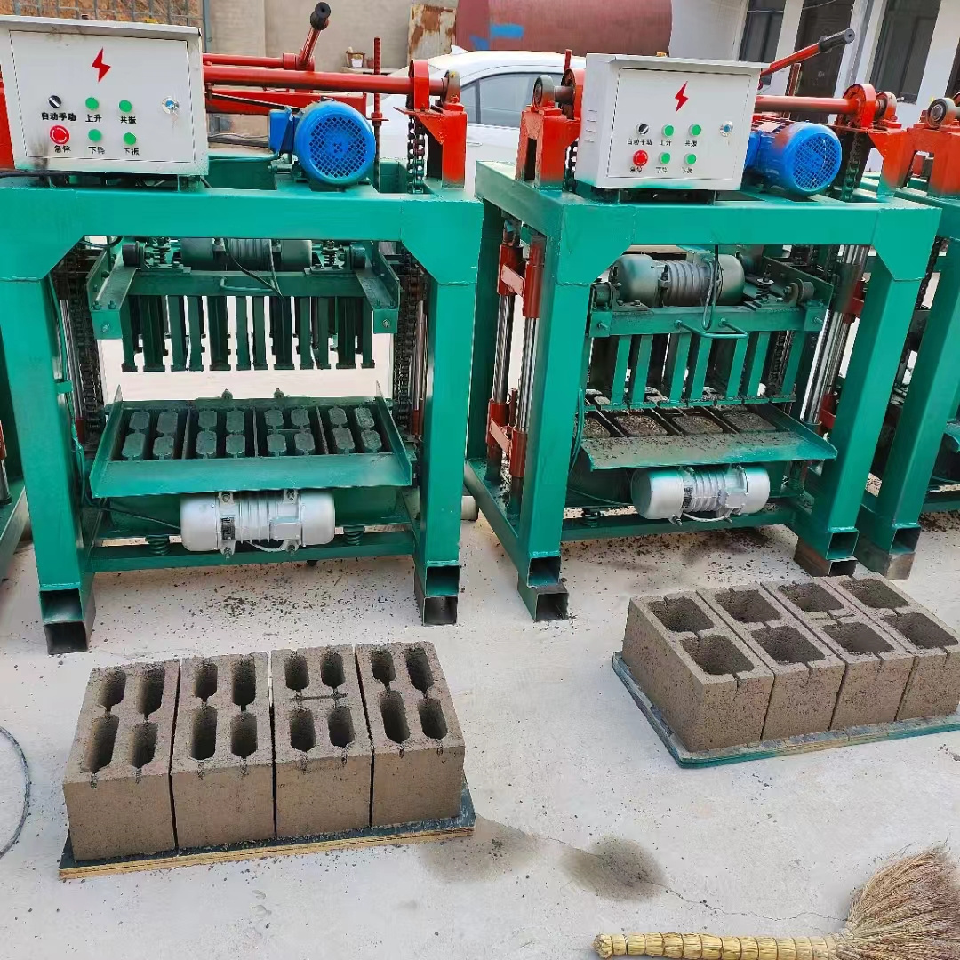 Mexico Popular Standing Brick Making Machinery Concrete Solid Block Making Machine Paving Brick Forming Machine