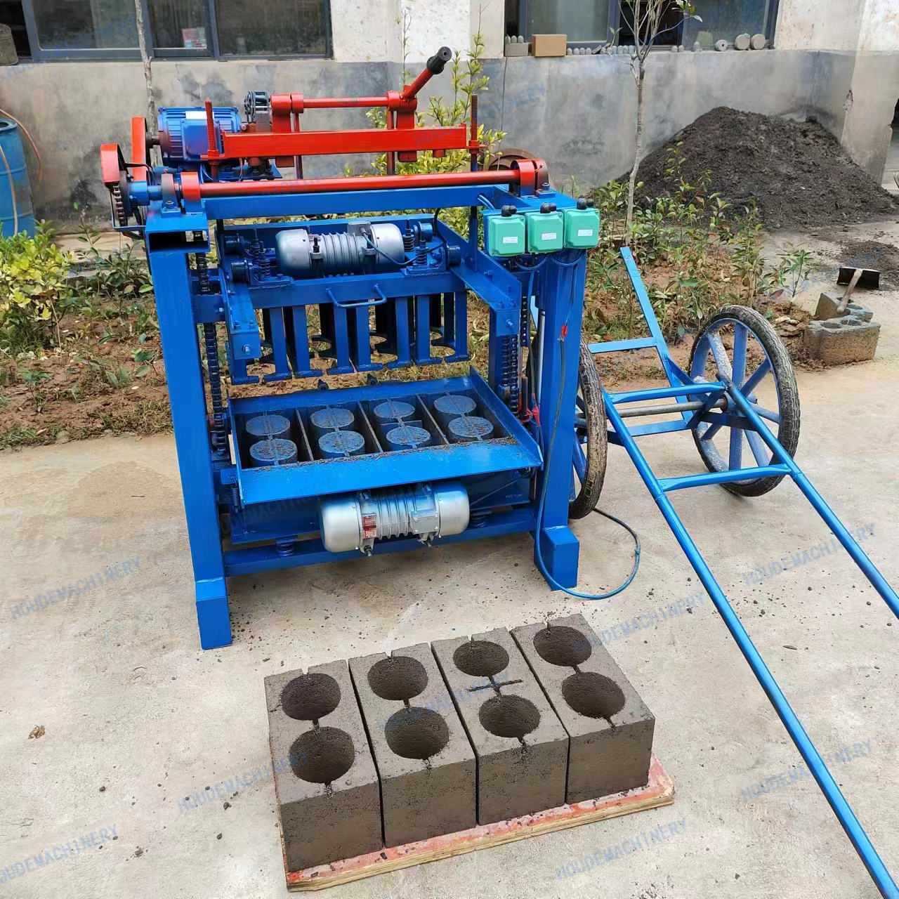 South Africa Making Bricks Machine Manual Brick Making Machine Hydraform Brick Making Machine In Congo