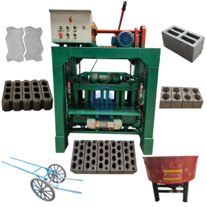 Mexico Popular Standing Brick Making Machinery Concrete Solid Block Making Machine Paving Brick Forming Machine