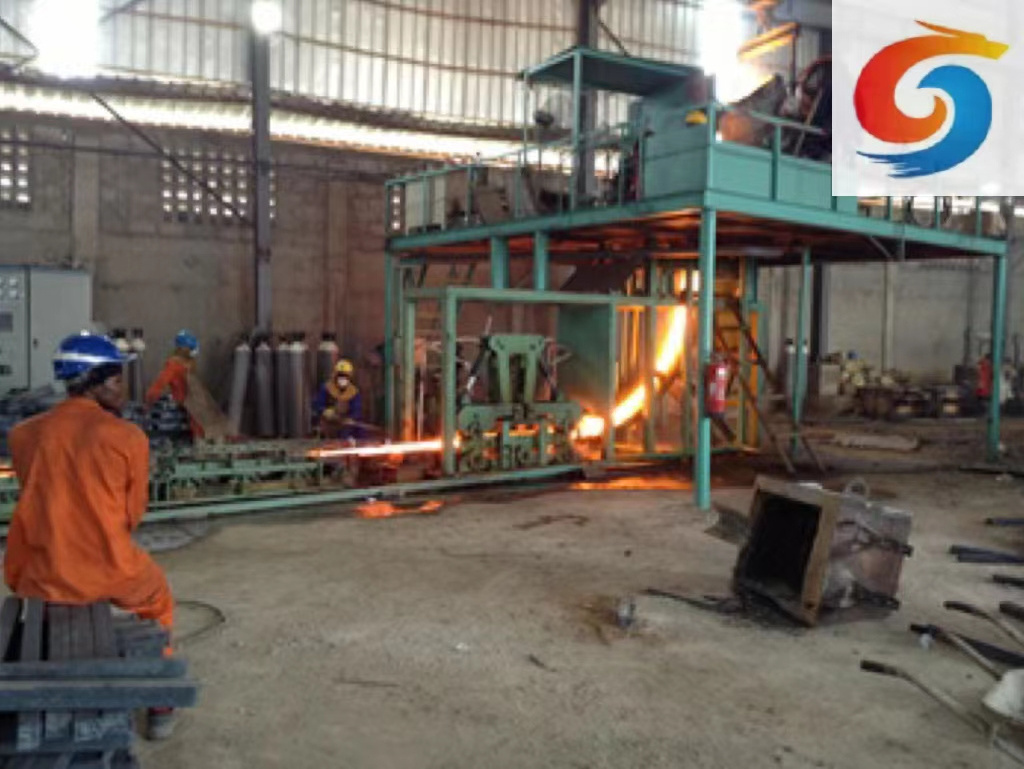 2 Strand Ccm 120 x120 Rebar Production Line 40 t/h R5 Steel Making Plant 150 x 150 Steel Billet Continuous Casting Machine