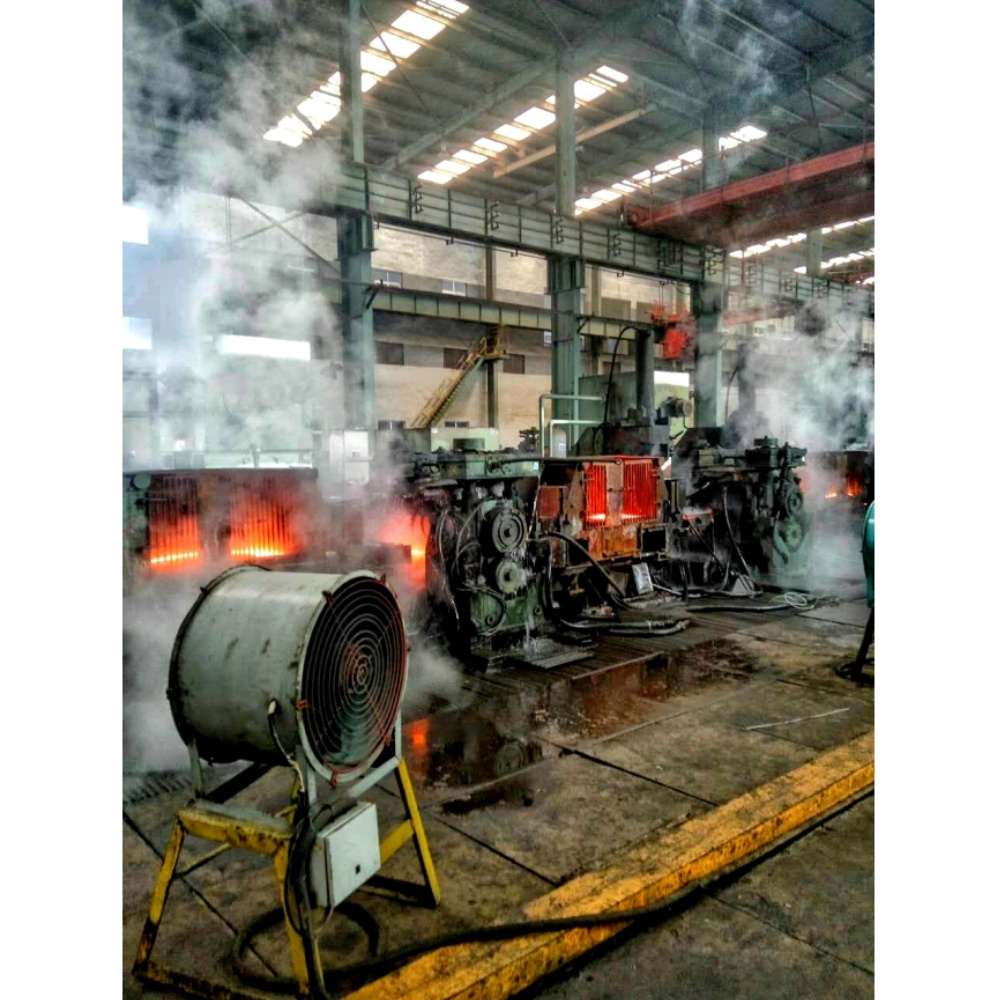 Hot steel rolling mill machinery for steel production