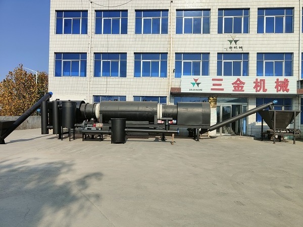 Wood Activated Carbon Continuous RDF Carbonization Furnace Charcoal Making Machine from Coconut shell Sawdust