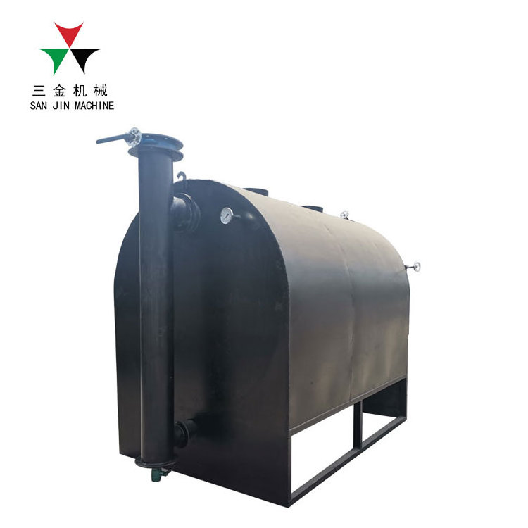 Smokeless wood log carbonization kiln for charcoal New type coconut shell charcoal making equipment