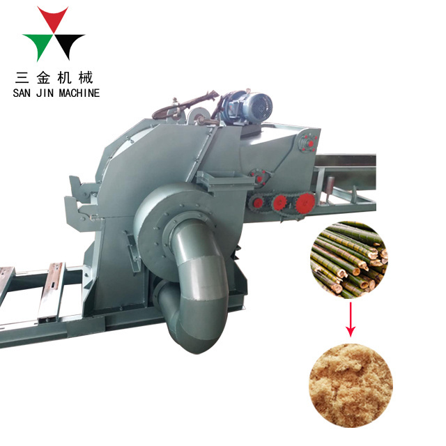 CE wood waste crushing machine plastic shredder for sale bamboo coconut shell shredder machine