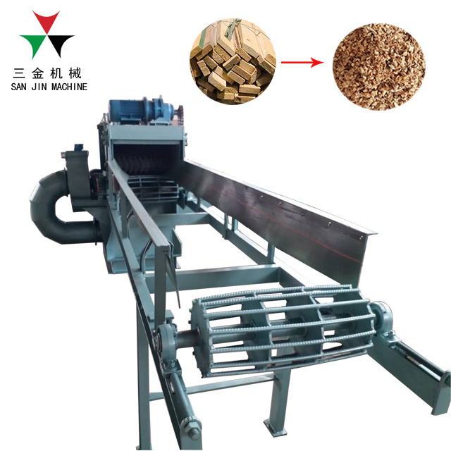 CE wood waste crushing machine plastic shredder for sale bamboo coconut shell shredder machine