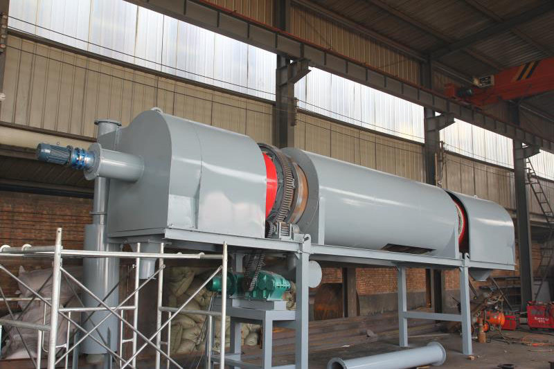 Wood Activated Carbon Continuous RDF Carbonization Furnace Charcoal Making Machine from Coconut shell Sawdust