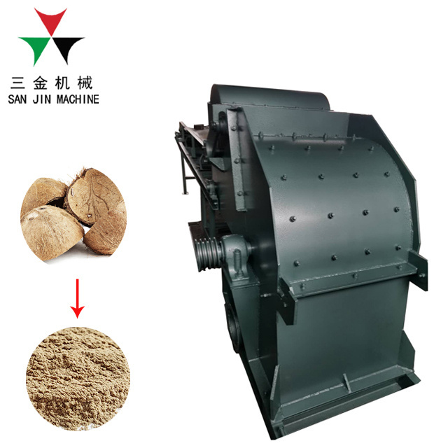 CE wood waste crushing machine plastic shredder for sale bamboo coconut shell shredder machine