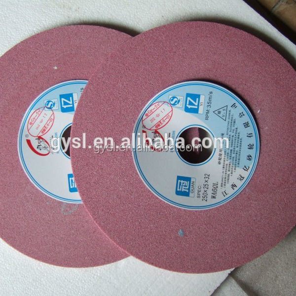 Resin bonded cylindrical grinding wheel