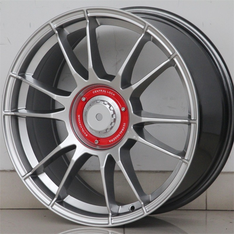 Forged wheel with central lock 18 19 Inch custom 5*112/120/114.3 Passenger Car Alloy Wheel Rims one-piece forged wheel