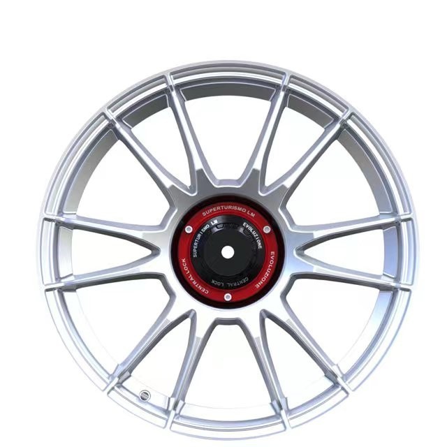 Forged wheel with central lock 18 19 Inch custom 5*112/120/114.3 Passenger Car Alloy Wheel Rims one-piece forged wheel