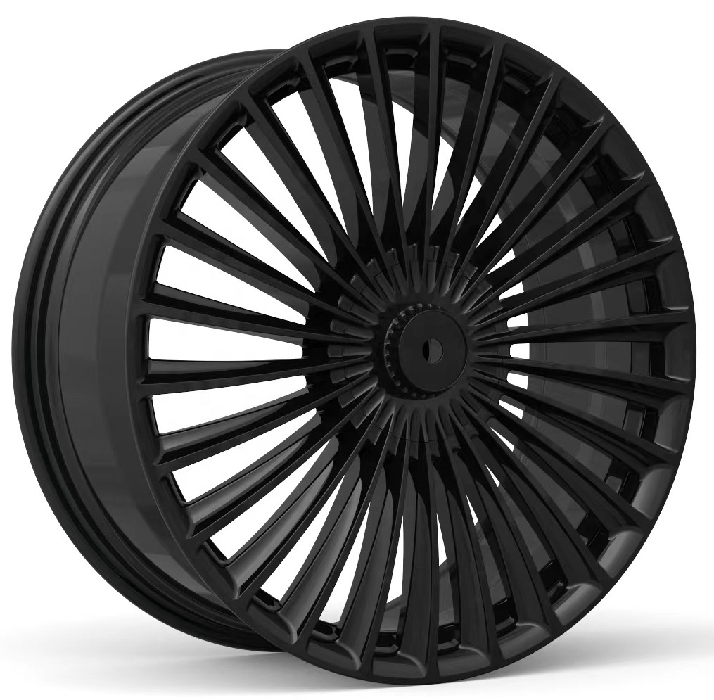 China rims manufacturers 5x112 5x120 5x114.3 20 18 19 inch wheels Multi Spoke Aviation forged alloy rims passengers car wheels