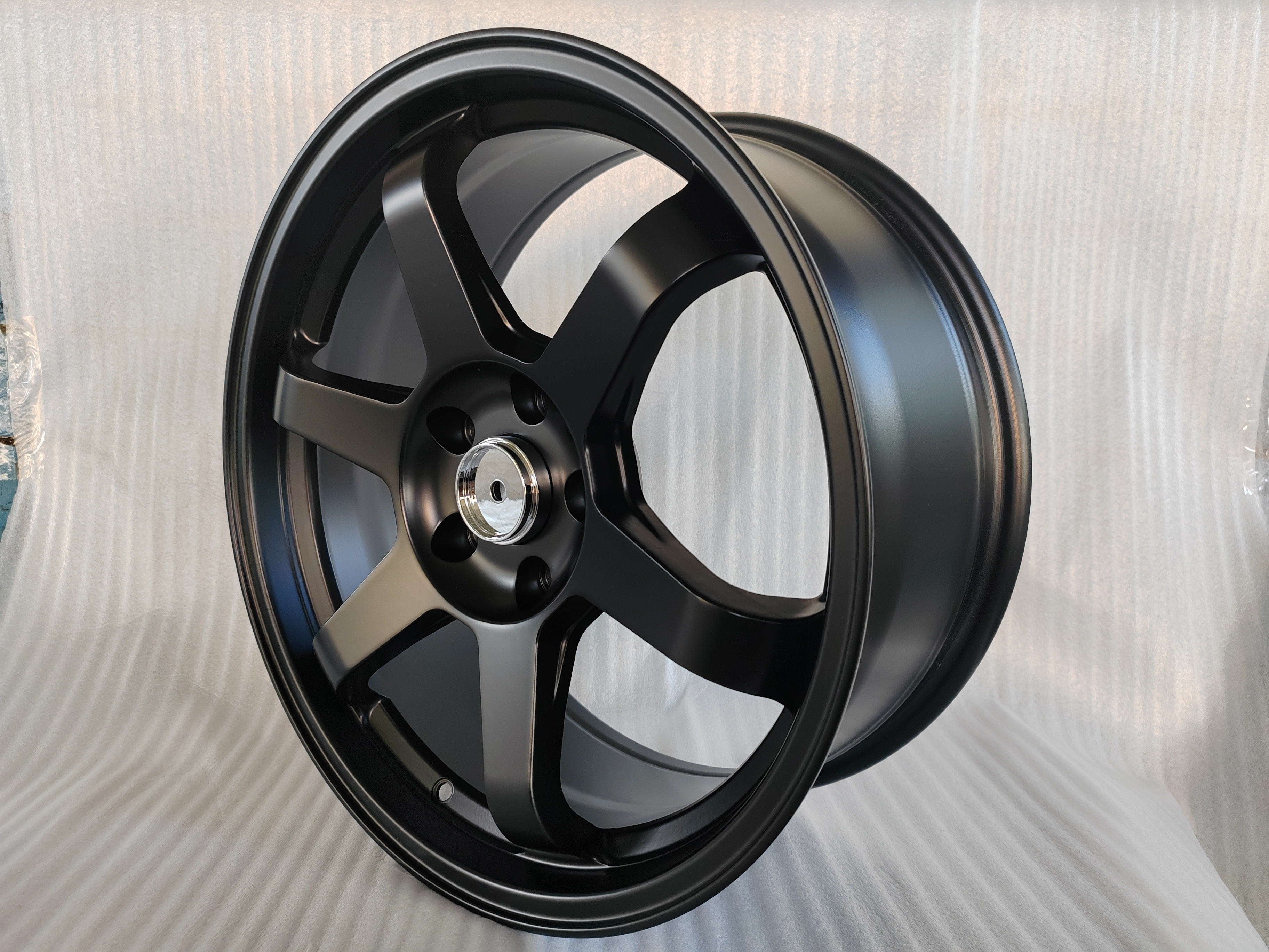 Hot Selling TE37 Model aluminum alloy wheels 17/18 inch 5 Holes Passenger car wheel rims with PCD5*112/5*114.3