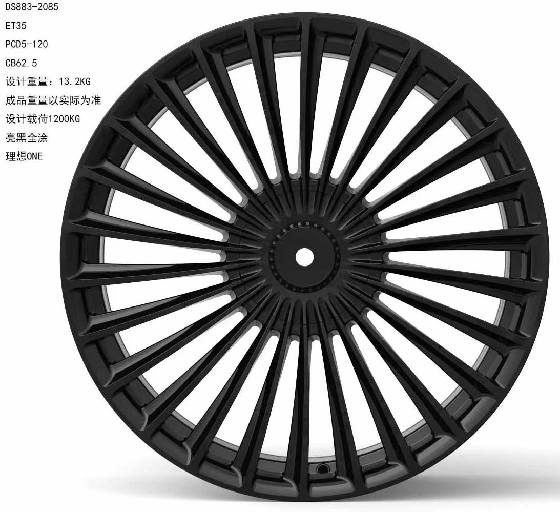 China rims manufacturers 5x112 5x120 5x114.3 20 18 19 inch wheels Multi Spoke Aviation forged alloy rims passengers car wheels