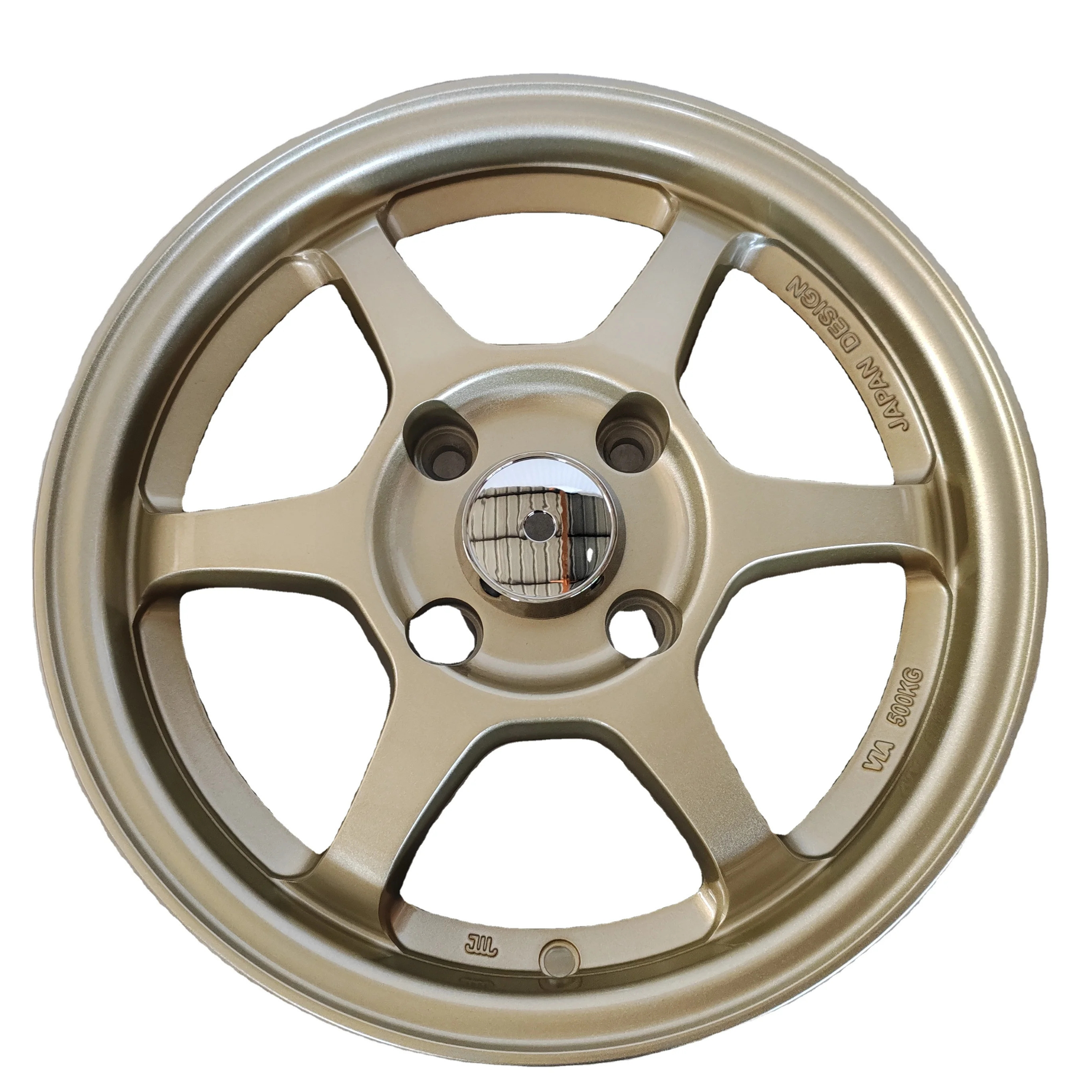 Hot selling 14 * 6.0 inch aluminum alloy cast passenger car wheels, 4 * 100/110 bus rims, wholesale at low prices