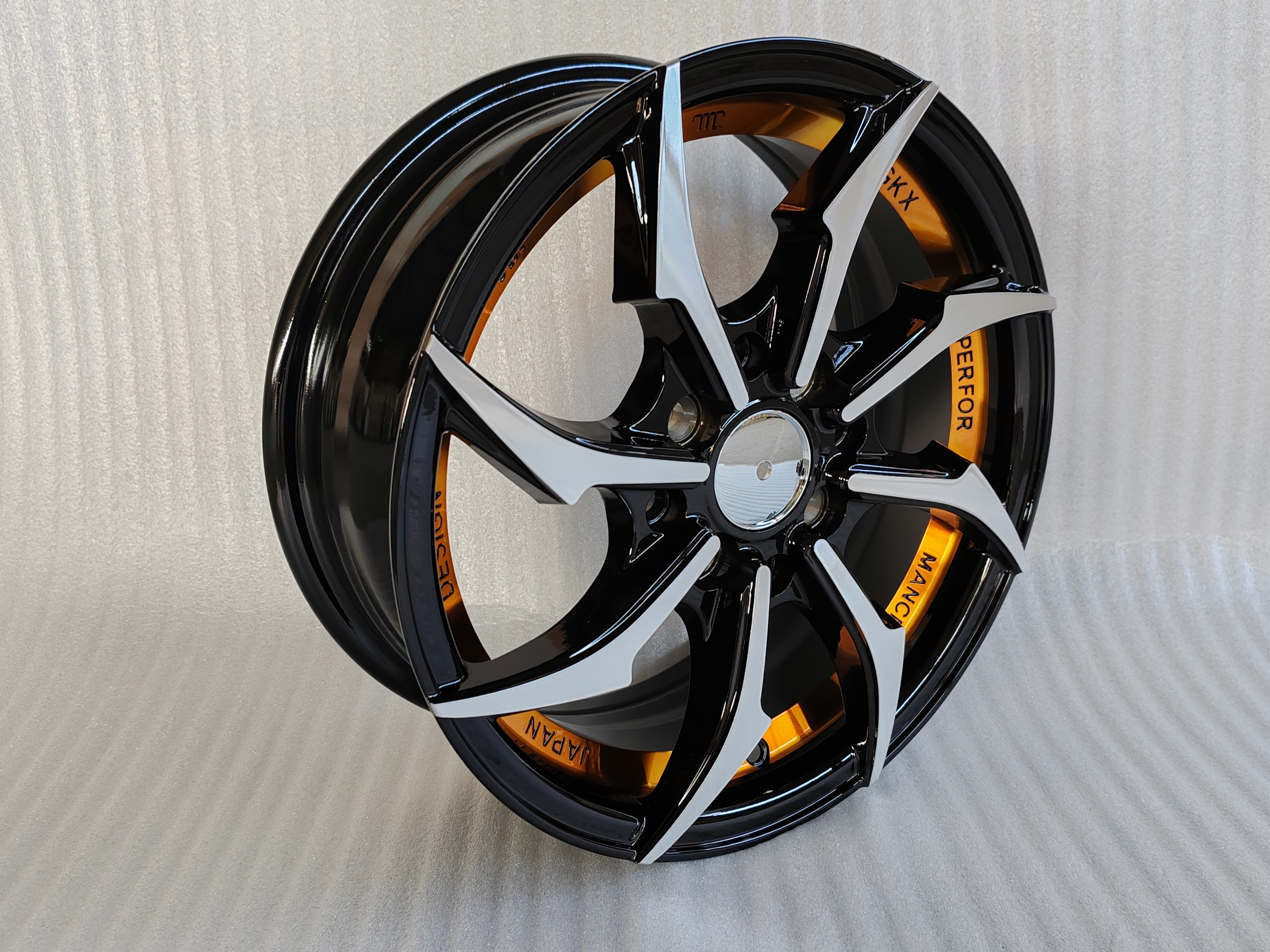 Hot Selling Popular Design 14 inch 8 Holes 4x100/4x114.3 Fashion Style  Car Aluminum Alloy Wheels Rims Factory Price