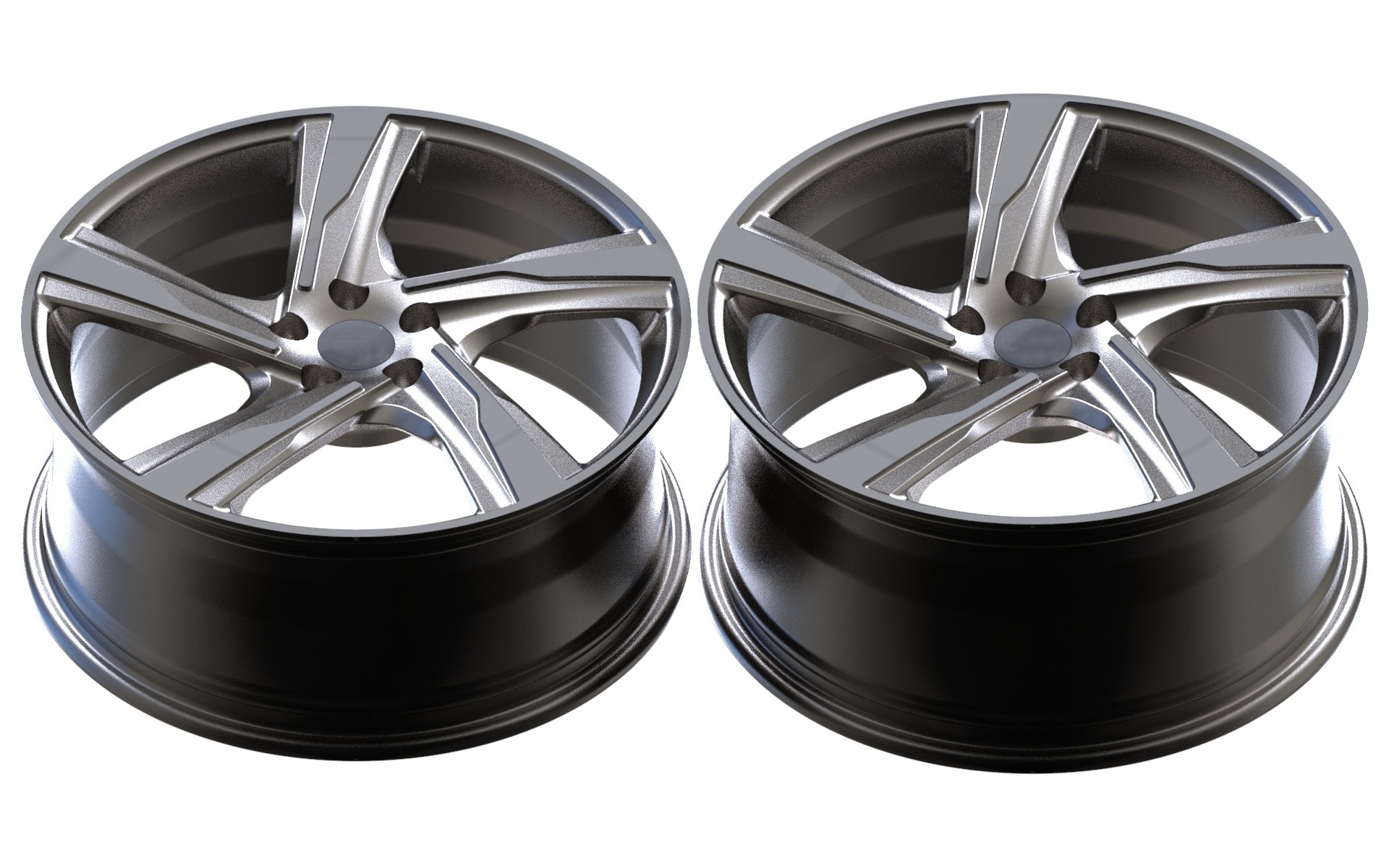 Customized forging 19 inch Front and rear wheel rims PCD5x108 6061-T6 Aluminum alloy wheels For Volvo