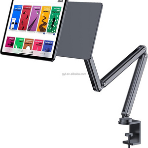 Magnetic Foldable Arm Tablet Stand, Multi-Joint Adjustable Premium Portable iPad Stand for iPad Pro 11 12.9