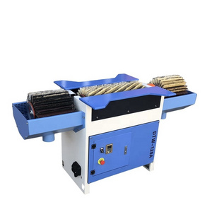 Metal Brush Sanding Machine Belt Sander Electric Power Motor Bench Grinder Metal Belt Sander Machine