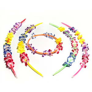 Wholesale Glow Necklace In The Dark Stick Flower Necklace For Party